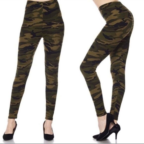 Must Have Buttery Soft Camo Leggings - Picture 3 of 3